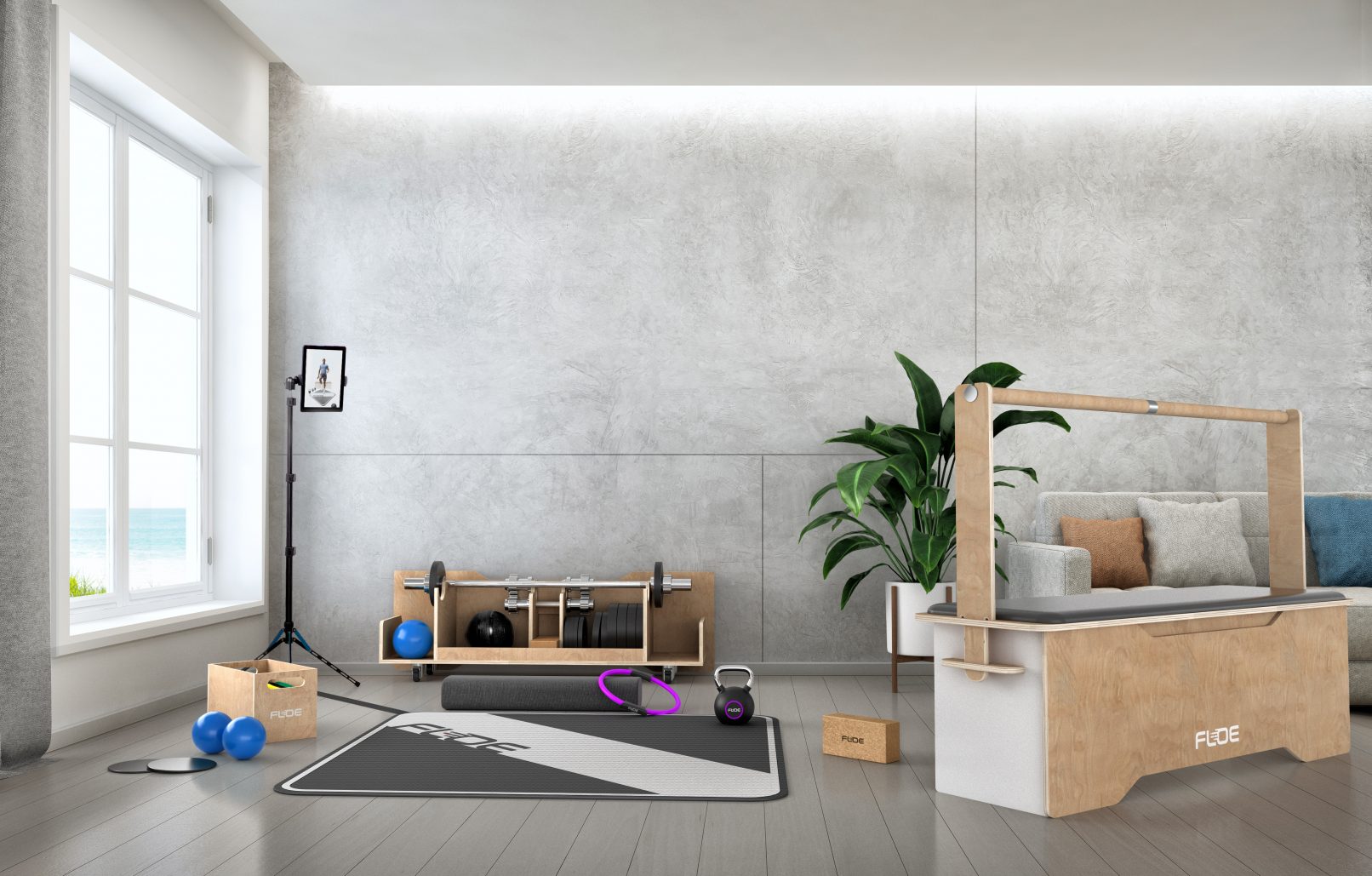 Floe at home workout